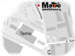 mapa moto servisu