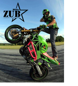 Milda ZUB - czech stuntrider, kaskadr